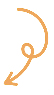 Orange color arrow